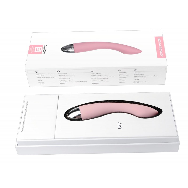 Svakom Amy - akkus, G-pont vibrátor (pink) 109614 termék bemutató kép