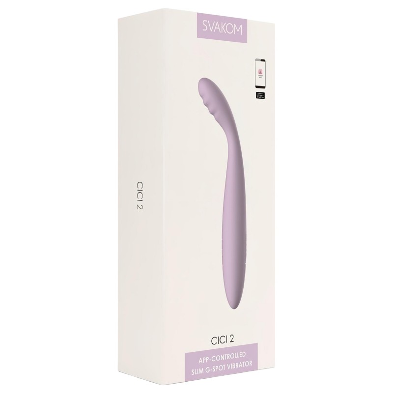 Svakom Cici 2 - okos G-pont vibrátor (lila) 103153 termék bemutató kép