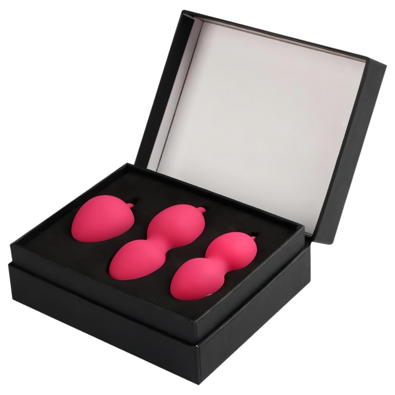 Svakom Nova - 3 részes gésagolyó szett (pink) 152640 termék bemutató kép