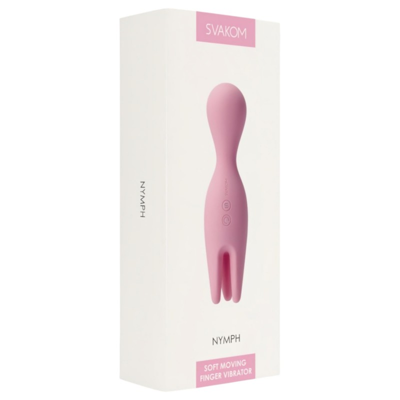 Svakom Nymph - akkus csiklóizgató vibrátor (pink) 158429 termék bemutató kép