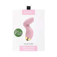 Svakom Pulse Pure - akkus, léghullámos csiklóizgató (pink) 66131 termék bemutató kép