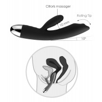 Svakom Trysta - vízálló, mozgó golyós, csiklókaros vibrátor (viola) 35391 termék bemutató kép