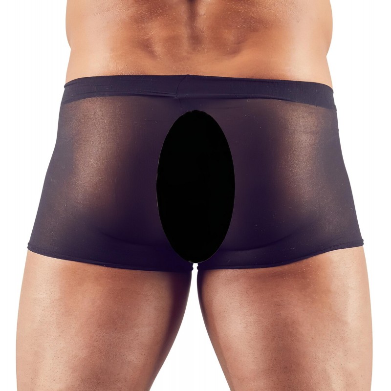 Svenjoyment - átlátszó boxer szett - fekete (2 részes) S-L 107700 termék bemutató kép