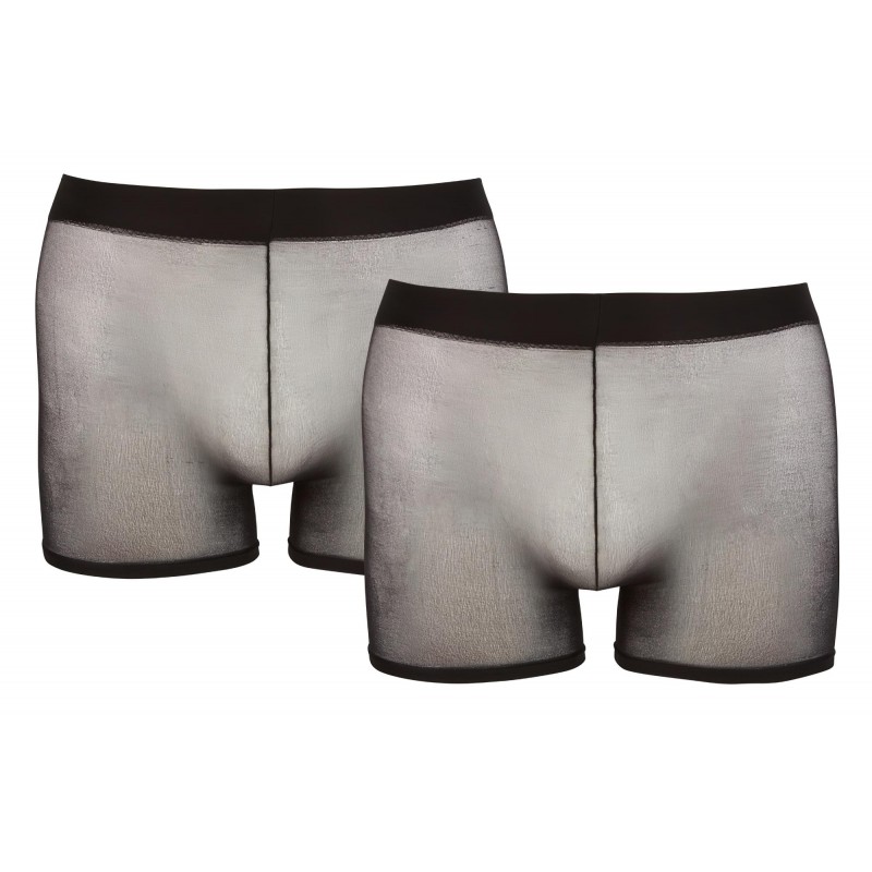 Svenjoyment - fekete áttetsző férfi boxer szett - 2 részes (S-L) 160298 termék bemutató kép