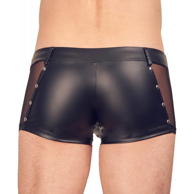 Svenjoyment - fényes férfi boxer (fekete) 160285 termék bemutató kép