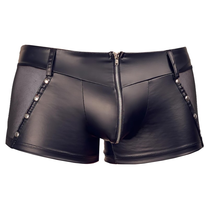Svenjoyment - fényes férfi boxer (fekete) 160286 termék bemutató kép
