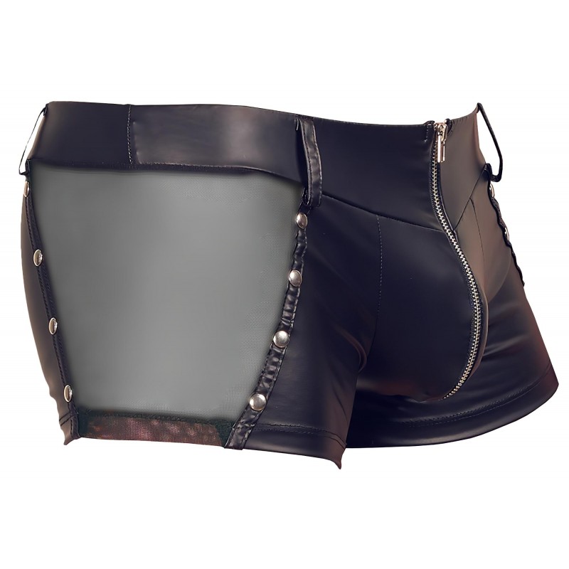 Svenjoyment - fényes férfi boxer (fekete) 160287 termék bemutató kép