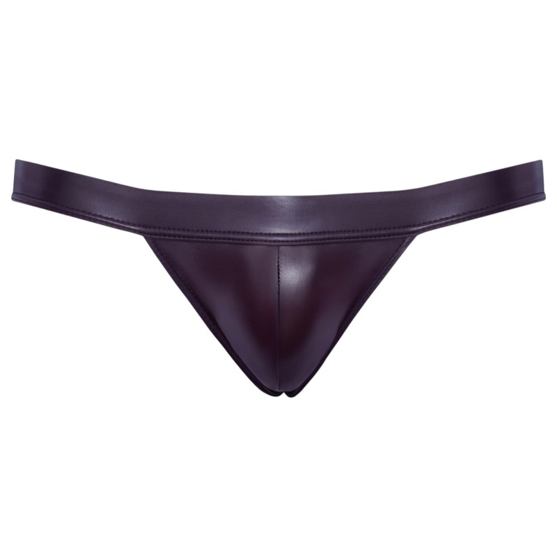 Svenjoyment - fényes jock strap férfi alsó (fekete) 164732 termék bemutató kép