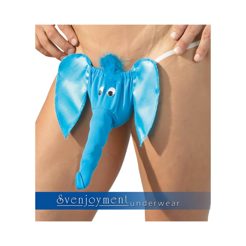 Svenjoyment - kék elefánt tanga (S-L) 152989 termék bemutató kép