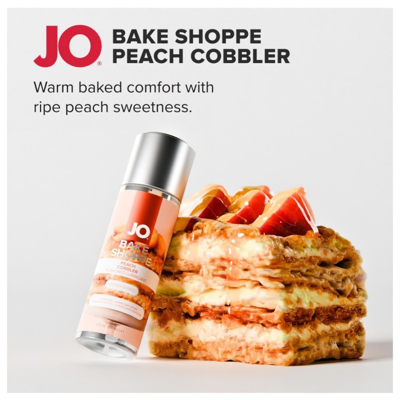 System JO Bake Shoppe - ízes síkosító, barackos pite (60ml) 147933 termék bemutató kép