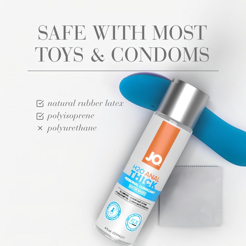 System JO - extra sűrű, hosszan tartó anál síkosító (120 ml) 164780 termék bemutató kép