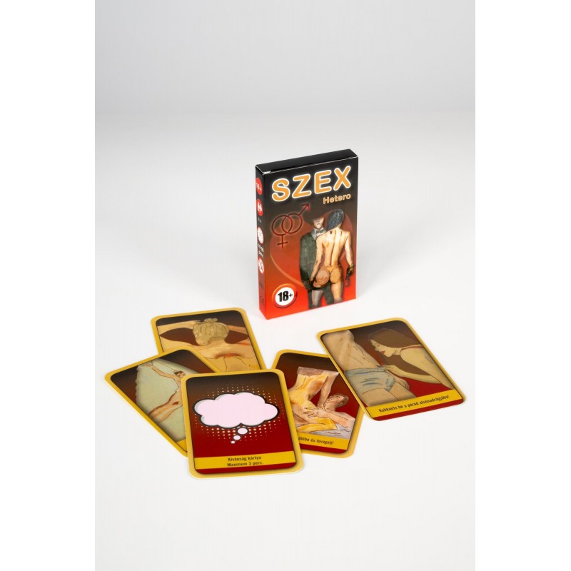 SZEX Hetero - 18+ kártyajáték (magyar) 83245 termék bemutató kép