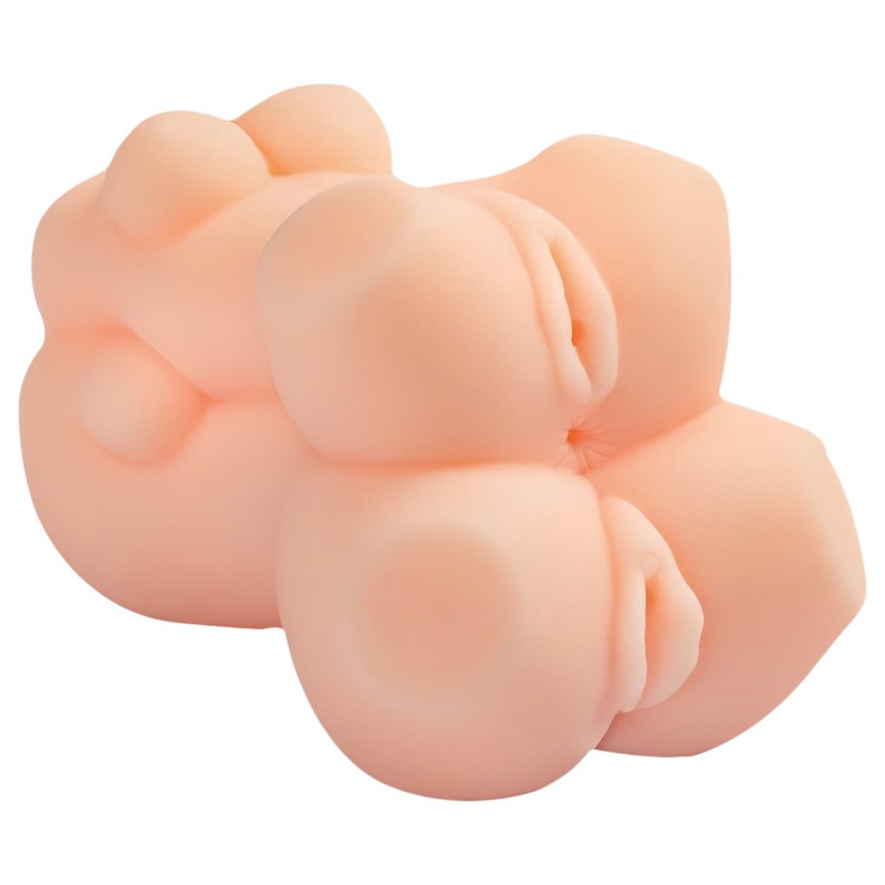TAMASHII Mother and Daughter - hentai dupla műpunci maszturbátor (natúr) 128520 termék bemutató kép