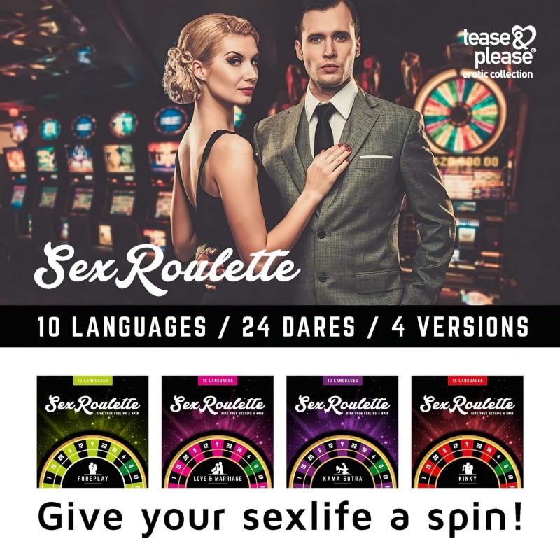 tease & please - Sex Roulette Foreplay - erotikus rulett társasjáték 169648 termék bemutató kép
