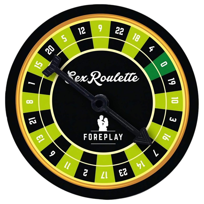 tease & please - Sex Roulette Foreplay - erotikus rulett társasjáték pároknak 160969 termék bemutató kép