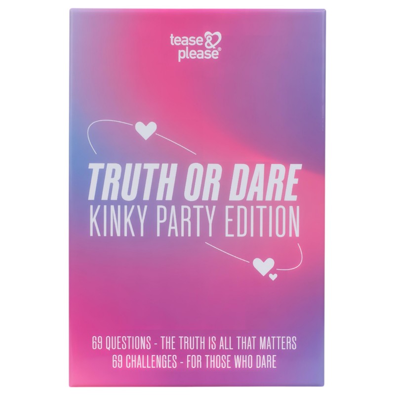 tease & please - Truth or Dare Kinky Party Edition - pikáns felelsz vagy mersz partijáték 137384 termék bemutató kép