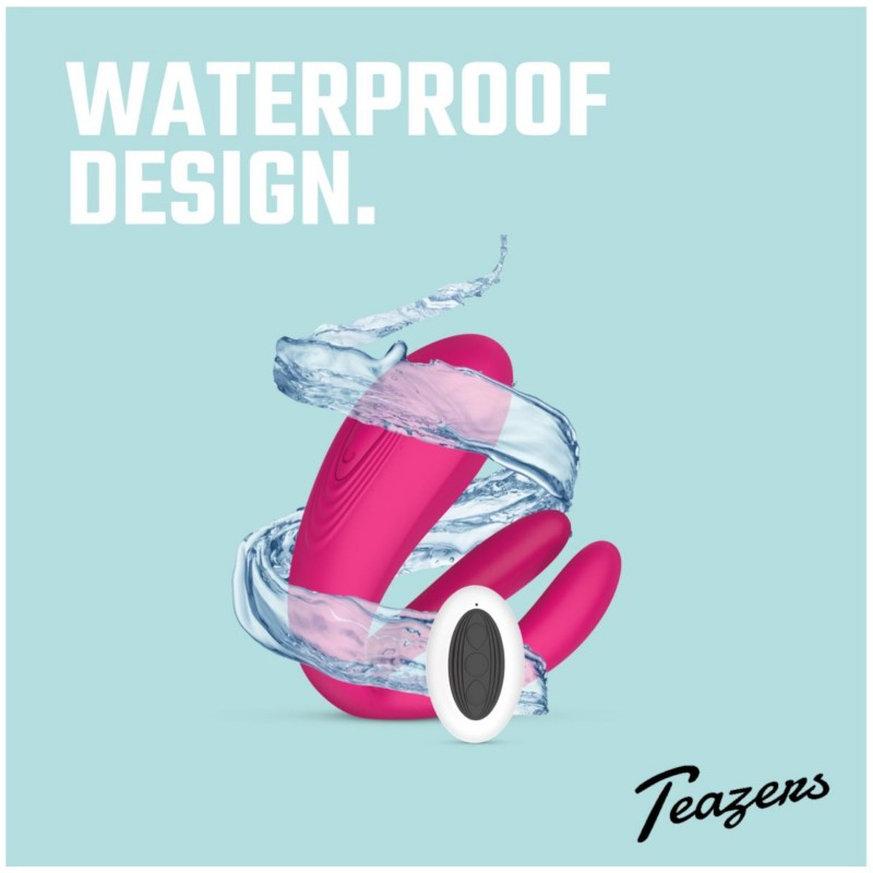 Teazers - 3 motoros párvibrátor pároknak (pink) 164090 termék bemutató kép