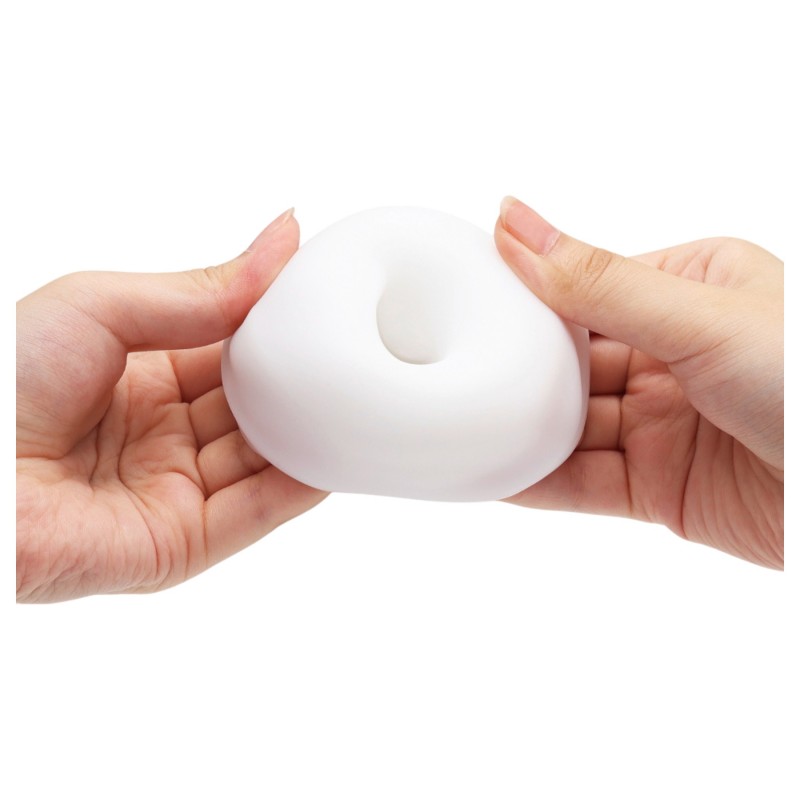 TENGA 3Dx Spiral - spirál mintás férfi maszturbátor (fehér) 167495 termék bemutató kép