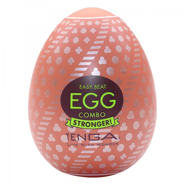TENGA Egg Combo Stronger - maszturbációs tojás (1db)