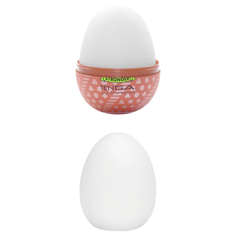 TENGA Egg Combo Stronger - tojás maszturbátor férfiaknak (1 db) 161809 termék bemutató kép