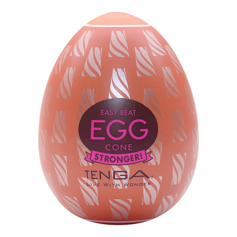 TENGA Egg Cone Stronger - tojás maszturbátor (6db) 90395 termék bemutató kép