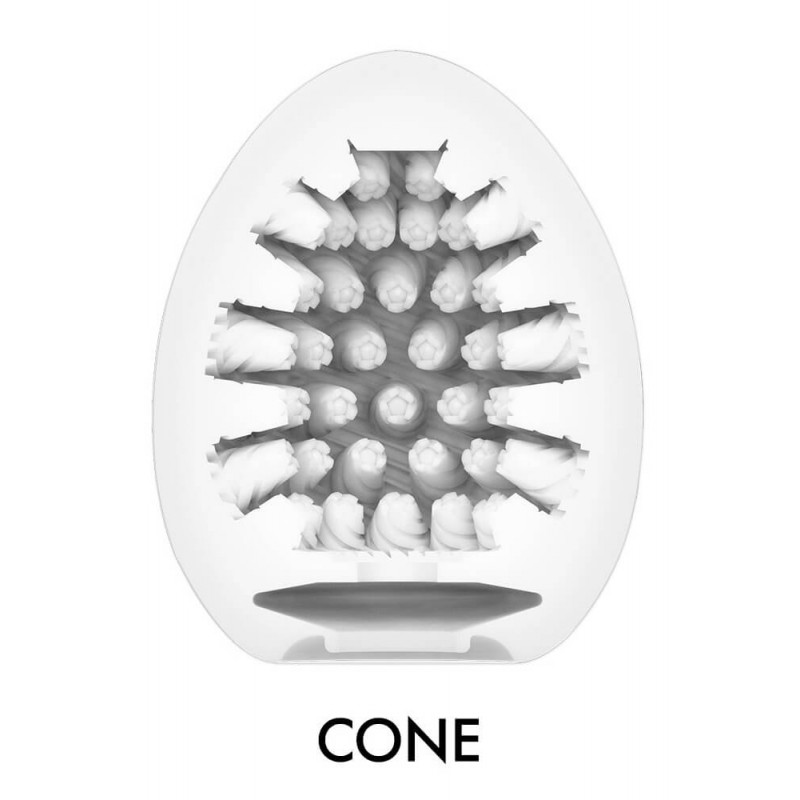 TENGA Egg Cone Stronger - tojás maszturbátor (6db) 90398 termék bemutató kép