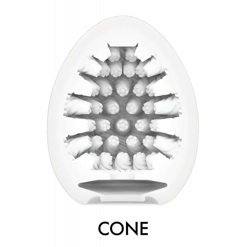 TENGA Egg Cone Stronger - tojás maszturbátor (6db) 110673 termék bemutató kép