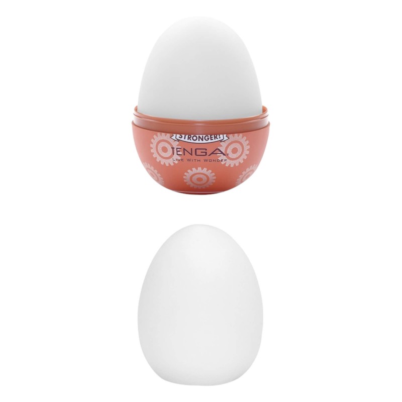 TENGA Egg Gear Stronger - tojás maszturbátor (1db) 90923 termék bemutató kép