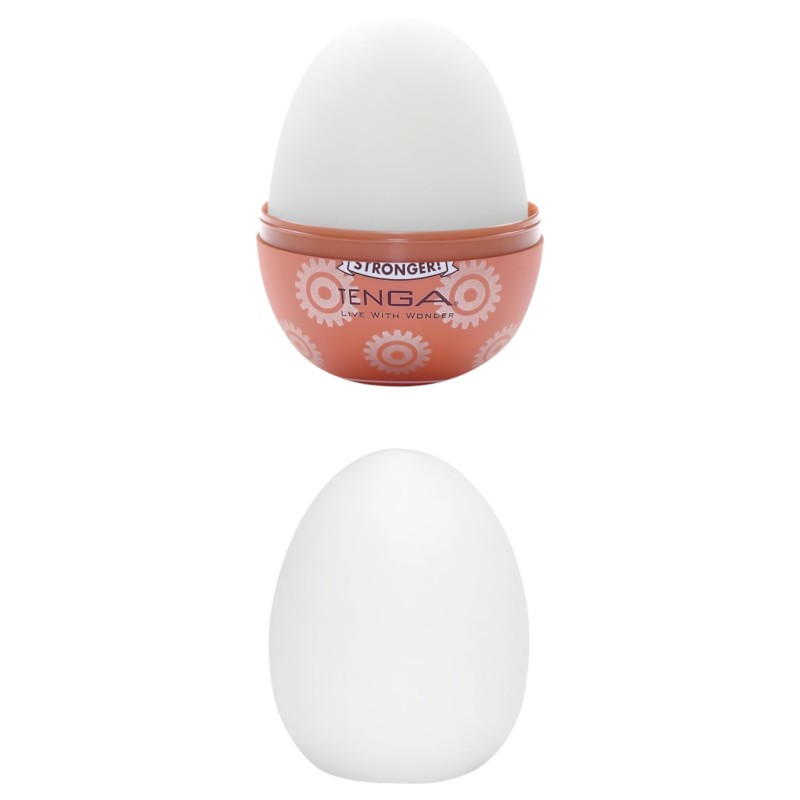 TENGA Egg Gear Stronger - tojás maszturbátor (6 db) 133129 termék bemutató kép