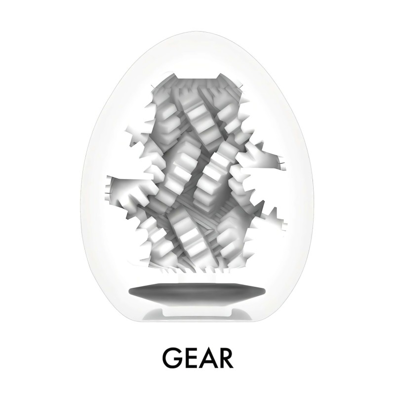 TENGA Egg Gear Stronger - tojás maszturbátor (6 db) 133131 termék bemutató kép
