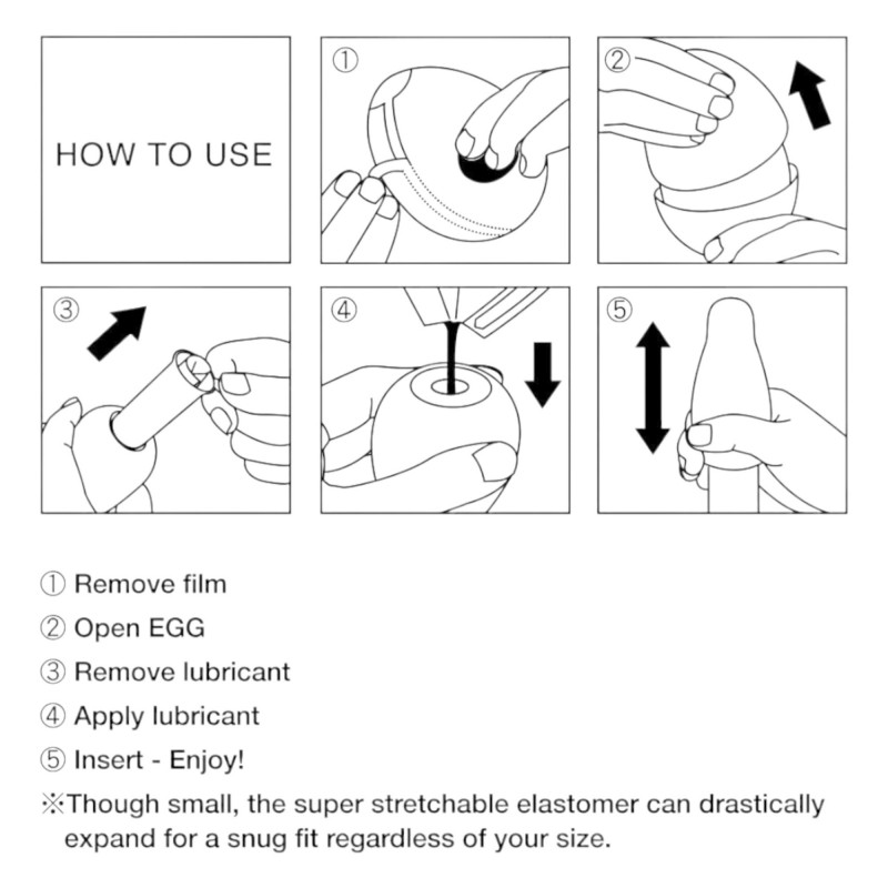 TENGA Egg Mesh - tojás maszturbátor (1db) 89662 termék bemutató kép