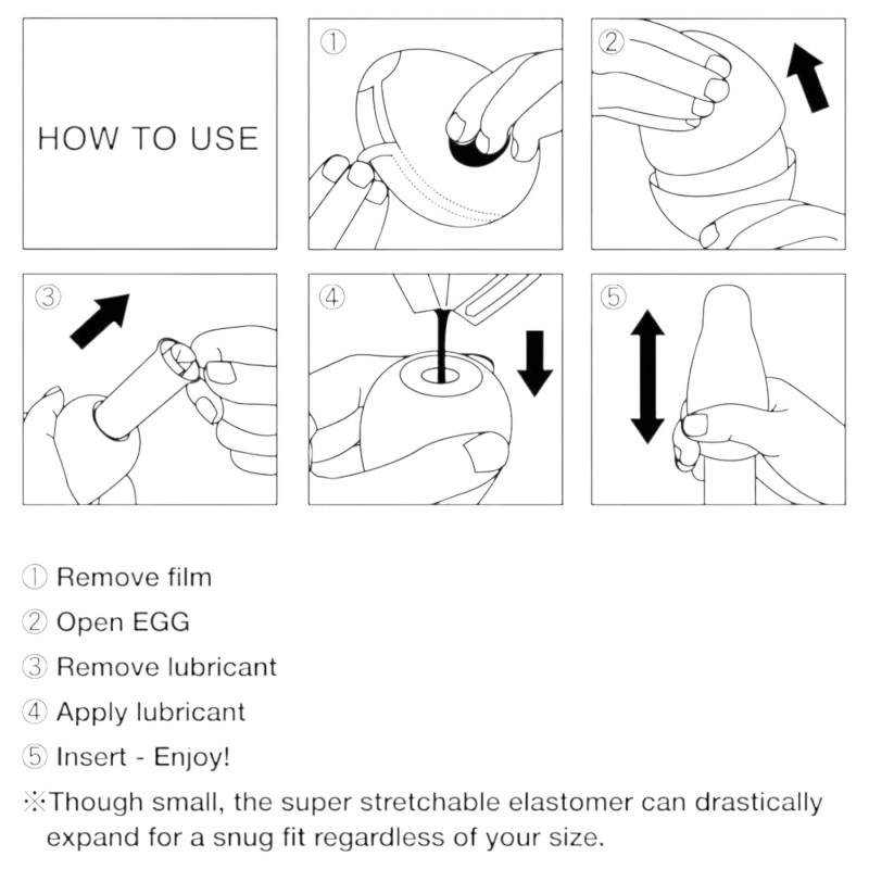 TENGA Egg Mesh - tojás maszturbátor (1db) 110293 termék bemutató kép