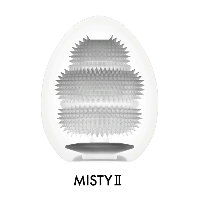TENGA Egg Misty II Stronger - tojás maszturbátor (6 db) 133126 termék bemutató kép