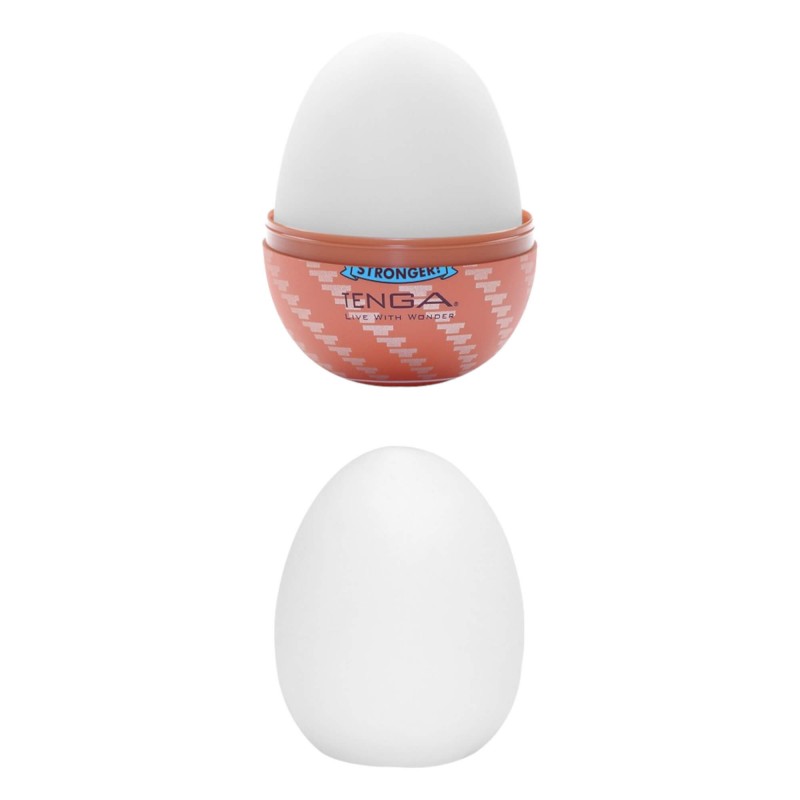 TENGA Egg Spiral Stronger - maszturbációs tojás (1db) 90903 termék bemutató kép