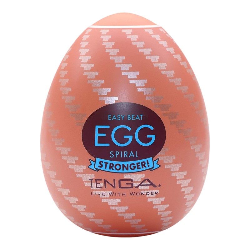 TENGA Egg Spiral Stronger - tojás maszturbátor (6db) 90377 termék bemutató kép