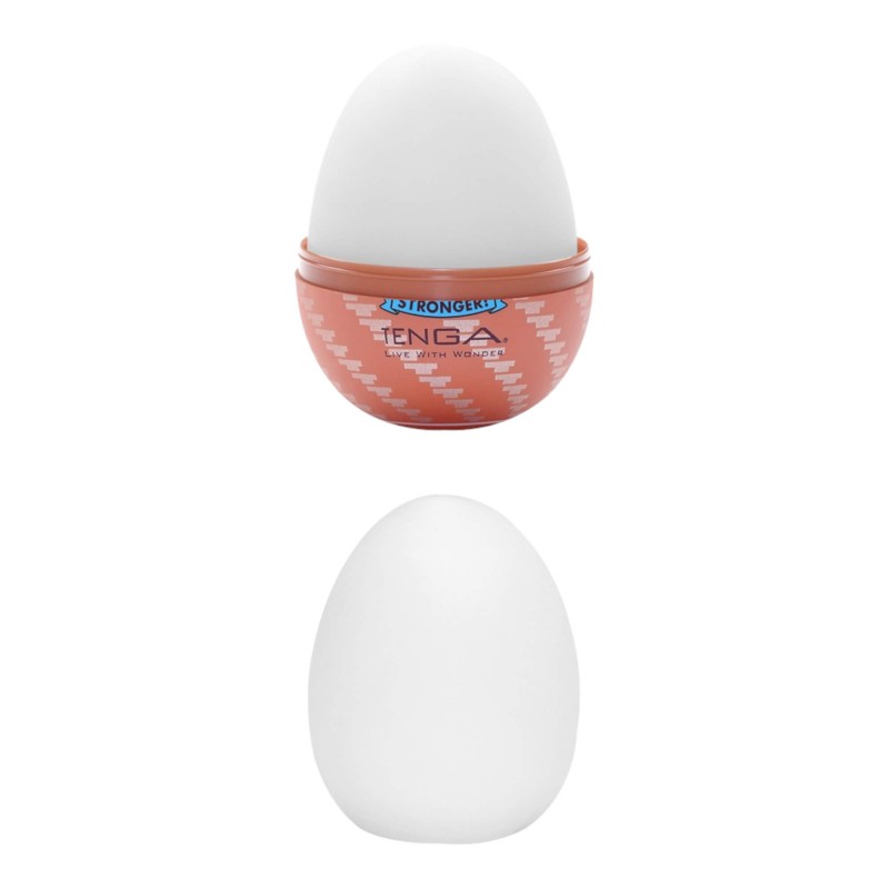 TENGA Egg Spiral Stronger - tojás maszturbátor (6db) 90378 termék bemutató kép