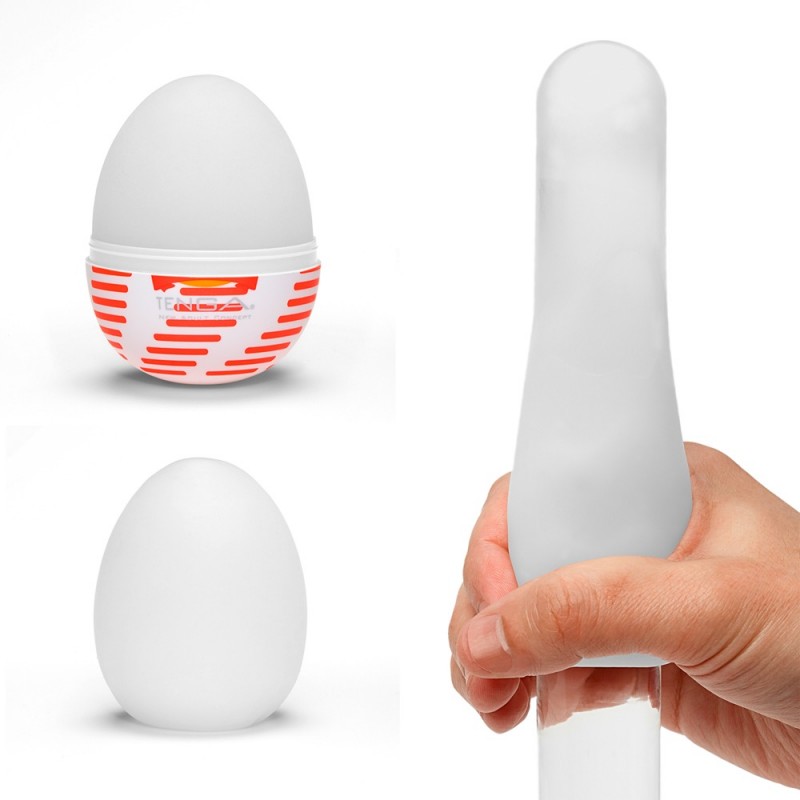 TENGA Egg Tube - maszturbációs tojás (1db) 50581 termék bemutató kép