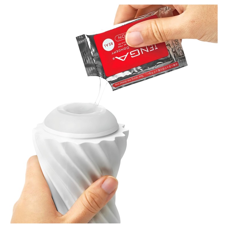 TENGA Flex - maszturbátor férfiaknak (fekete) 158825 termék bemutató kép