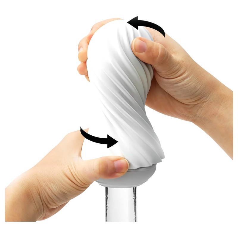 TENGA Flex - maszturbátor férfiaknak (fekete) 158827 termék bemutató kép