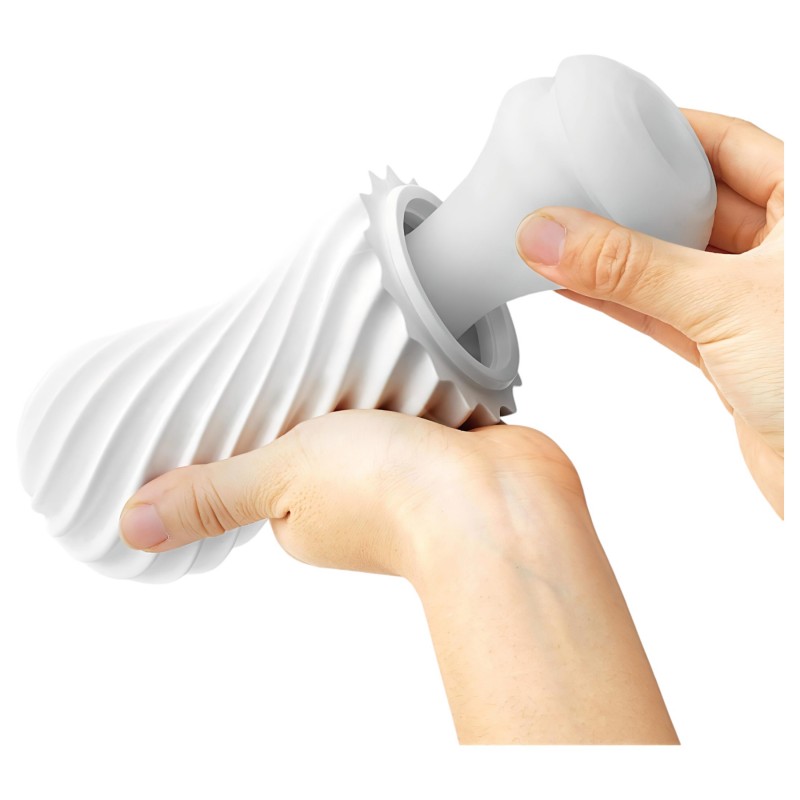 TENGA Flex - maszturbátor férfiaknak (fekete) 158828 termék bemutató kép