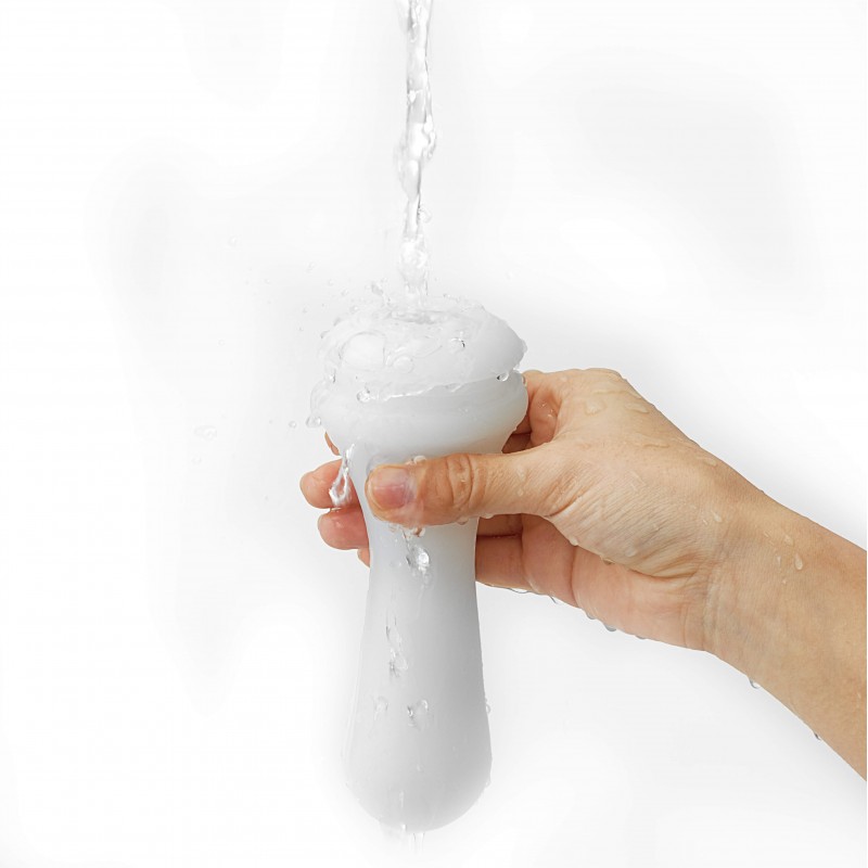 TENGA Flex - maszturbátor többszöri használatra (fehér) 13607 termék bemutató kép