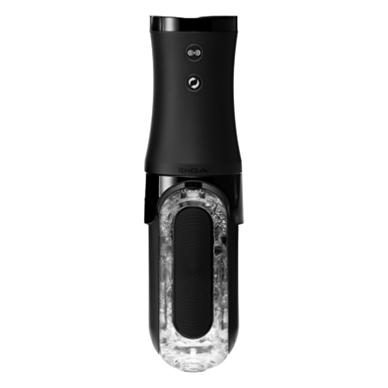 TENGA Flip 0 Electronic - automata maszturbátor (fekete) 95604 termék bemutató kép