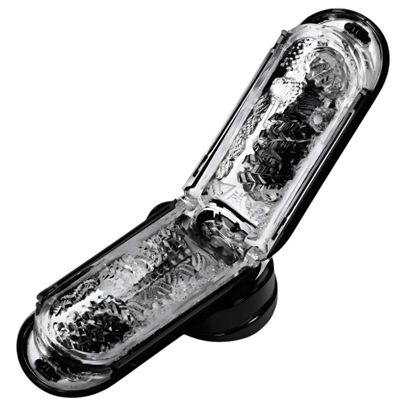 TENGA Flip 0 Electronic - automata maszturbátor férfiaknak (fekete) 162363 termék bemutató kép