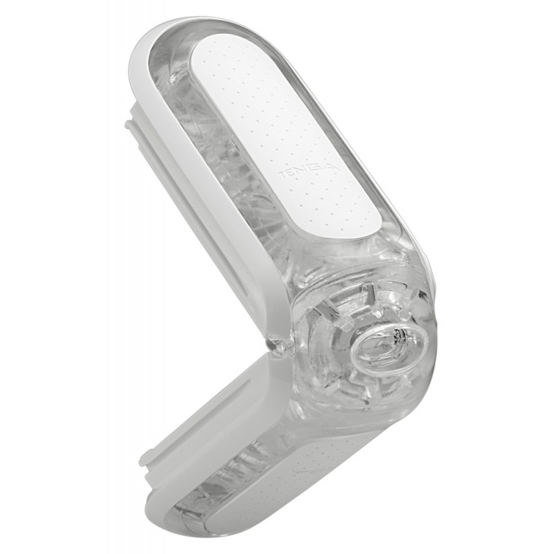 TENGA Flip Zero - szuper-maszturbátor (fehér) 9958 termék bemutató kép
