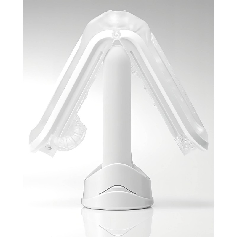TENGA Flip Zero - szuper-maszturbátor férfiaknak (fehér) 157475 termék bemutató kép