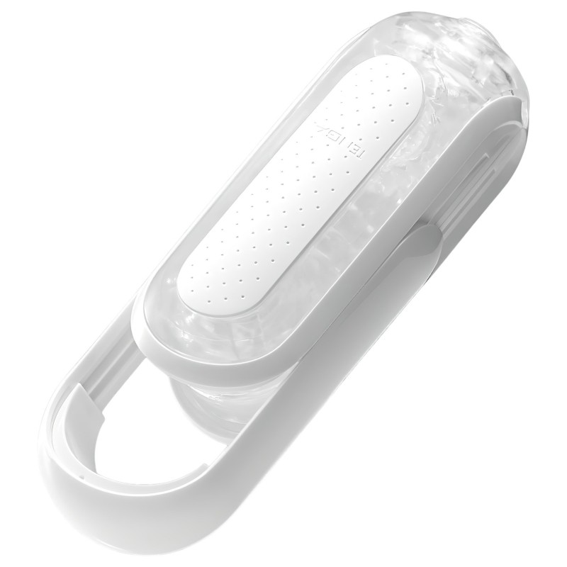 TENGA Flip Zero - szuper-maszturbátor férfiaknak (fehér) 157479 termék bemutató kép