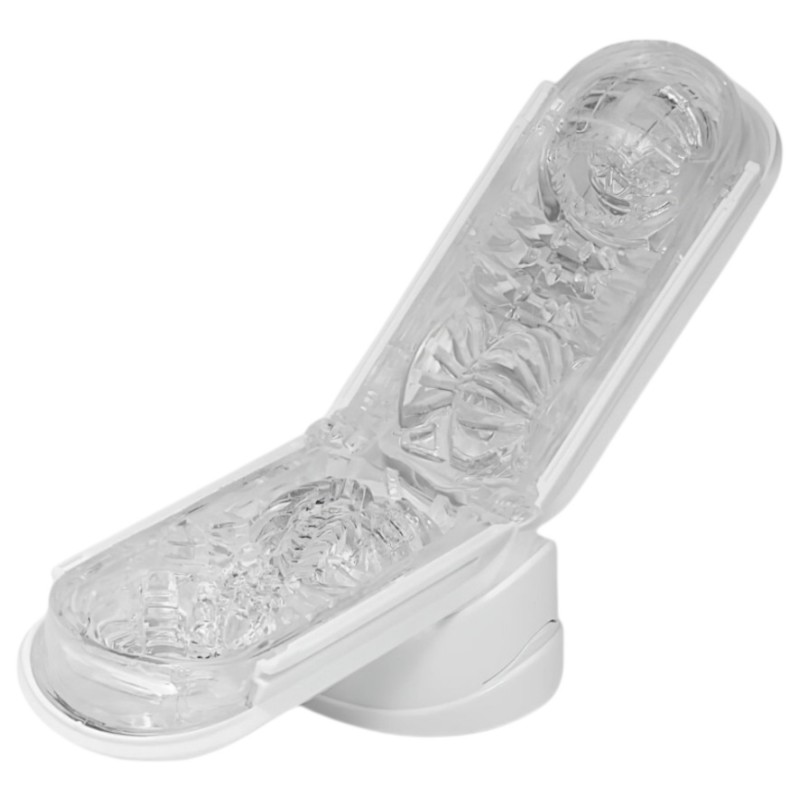 TENGA Flip Zero - szuper-maszturbátor férfiaknak (fehér) 157481 termék bemutató kép