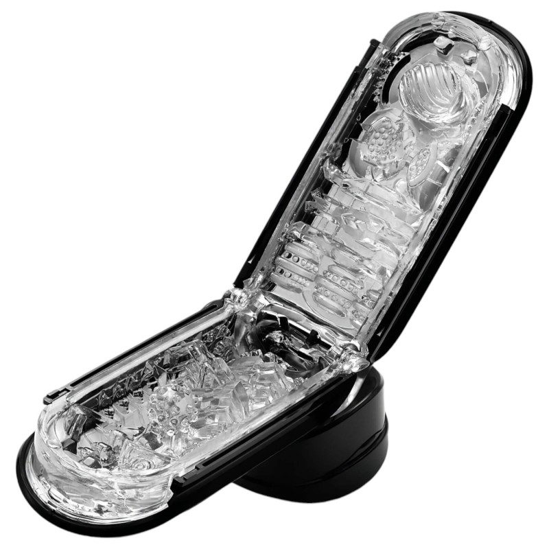 TENGA Flip Zero - szuper-maszturbátor férfiaknak (fekete) 159930 termék bemutató kép