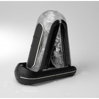 TENGA Flip Zero - vibrációs maszturbátor (fekete) 22325 termék bemutató kép