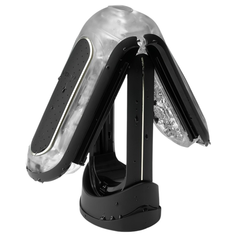 TENGA Flip Zero - vibrációs maszturbátor férfiaknak (fekete) 139931 termék bemutató kép